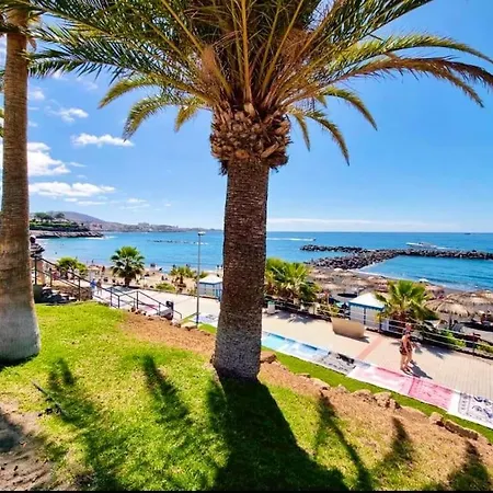 Lovely On Frontline Of Tenerife Beach!